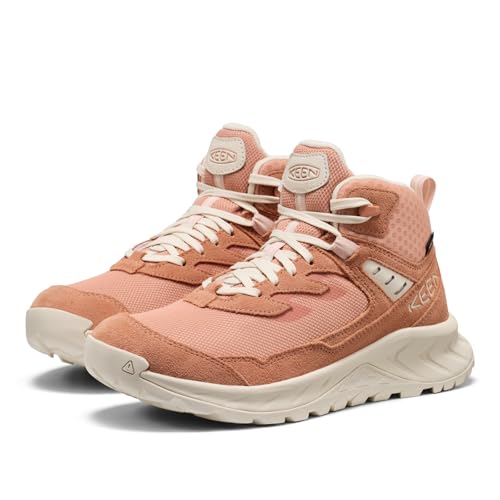 Image of KEEN Women's Hightrail Mid Height Durable Lightweight Breathable Leather Waterproof Hiking Boots