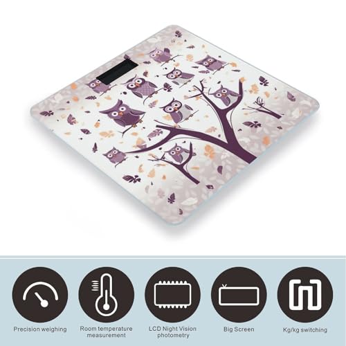 Báscula de Baño Digital BWQJKUO Capacidad 400lb miniatura 3