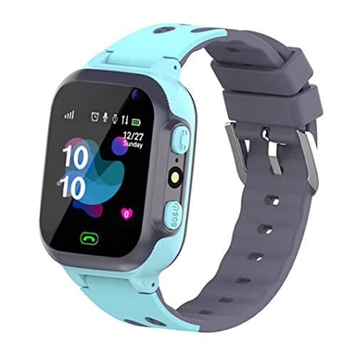 Yeory Smart Watch for Kids, Smartwatch Location Tracker with Camera, Kids Smart Watch, Waterproof Wrist Game Smartwatch Blue