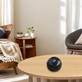 1080P per mini telecamera WiFi Smart Home Security Motion Detection Compact Indoor Surveillance Remote per l'accesso per Baby Pet Nero (X10)