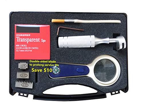 GLTL 3PCS Cross Hatch Adhesion Tester Cross-Cut Tester Kit
