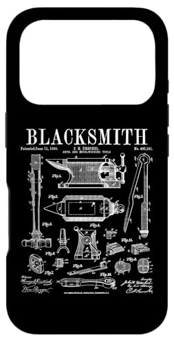 Blacksmith Anvil And Tools ���B���e�[�W�����}�ʃv�����g �X�}�z�P�[�X iPhone 17 Pro �p