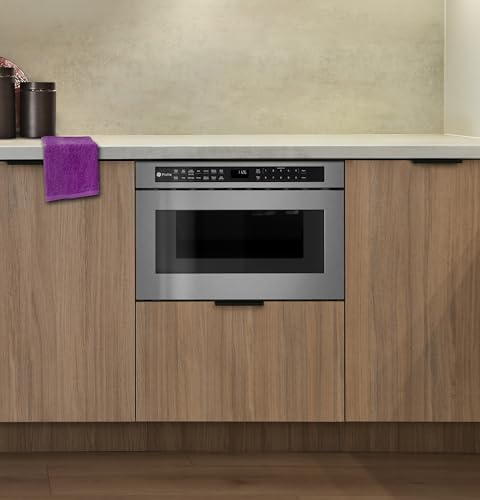 Image of GE Profile PWL1126SWSS 1.2 Cu Ft Microwave Drawer, 1000W, Sensor Cooking, Easy-Glide Drawer, Touch Controls, Stainless Steel