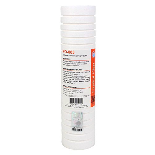 Waterconcept Cartouche Crystal Filter® Compatible CJFA et CJ1020 pour Polar™