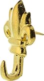 The Hillman Group 122263 Flur De Lis Push Pin Hanger