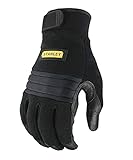 stanley workwear pants Talla única (L) (Talla 10) Stanley Workwear Guantes de reducción de vibración, Negro, L