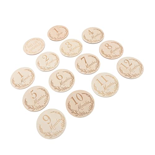 SEWACC Adereços De Madeira Para Recém-Nascidos Crescimento Do Bebê Presentes Para Recém-Nascidos Pre