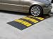 PARKINGFACIL- Banda reductora de velocidad de caucho 90x50x5cm. Badén reductor de velocidad...
