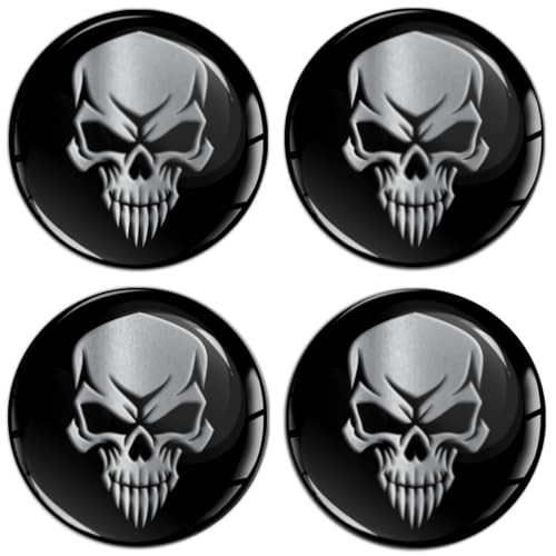 Autocollant pour enjoliveurs et cache-moyeux de voiture noir A 7256