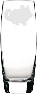 Chinchilla Engraved Hi-Ball Glass, Chinchilla Gift, Gift for Women, Gift for Men