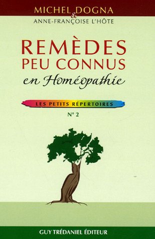 Télécharger Remèdes peu connus en Homéopathie Gratuit