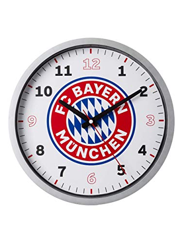 Preisvergleich Produktbild Wanduhr Logo rot / weiß