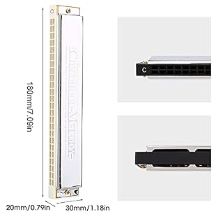 Kcivsou 24 Trous Clé de C Métal Harmonica, 24 Trous Clé de C Métal Harmonica Bouche Orgue Enfants Jouet Harmonicas - Les Beatles, Paul McCartney, John Lennon, RIngo Starr, George Harrison Kcivsou 24 Trous Clé de C Métal Harmonica, 24 Trous Clé de C Métal Harmonica Bouche Orgue Enfants Jouet Harmonicas – Image 7