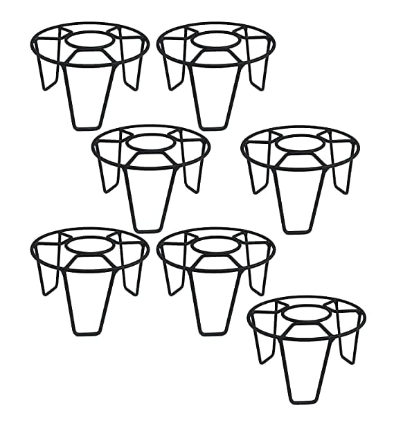 VINAMRA - Metal Black color Flower Pot/Plant Stand for Heavy Gamla/Planters Home Garden Balcony Decor Stands(Black-Set of 7) (B0BJK139ZK) Amazon Price History, Amazon Price Tracker