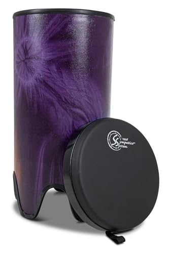 Toca Nesting Drums Freestyle II Tubadora 12\x 24\ Woodstock Purple TSSTB-12WP-SLT