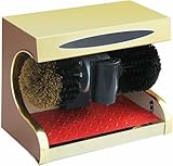 ❤ Excellent moteur : la cireuse à chaussures électrique utilise un moteur intermittent à haute vitesse et faible couple, elle fonctionne en douceur et assure une vitesse adaptée au cirage des chaussures sans vous fouler les pieds.