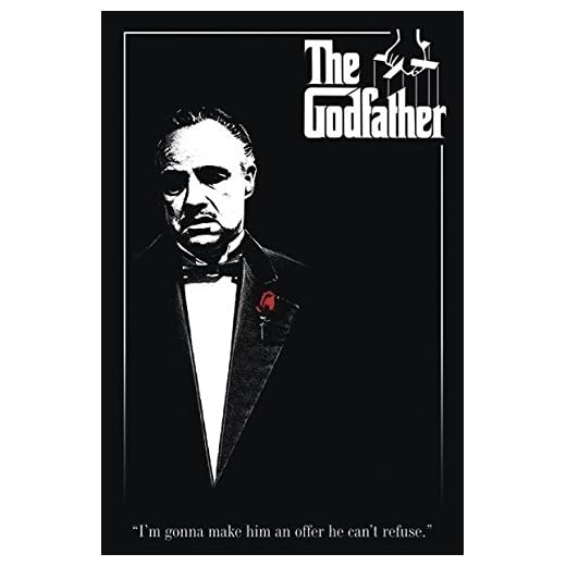 Póster "The Godfather" El Padrino - Don Vito Corleone (61cm x 91,5cm)