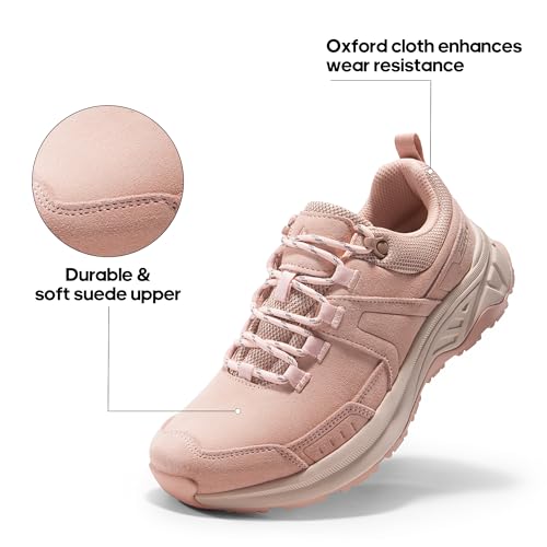 NORTIV 8 Women's Trails Shoes Outdoor Running Walking Hiking Shoes Comfortable Tennis Sneakers4