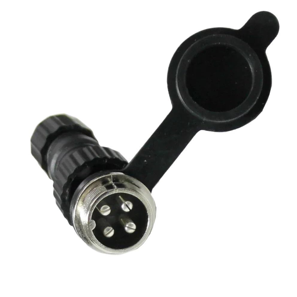 Conector Aviación GX16 5 Set con Tuerca Impermeable miniatura 3