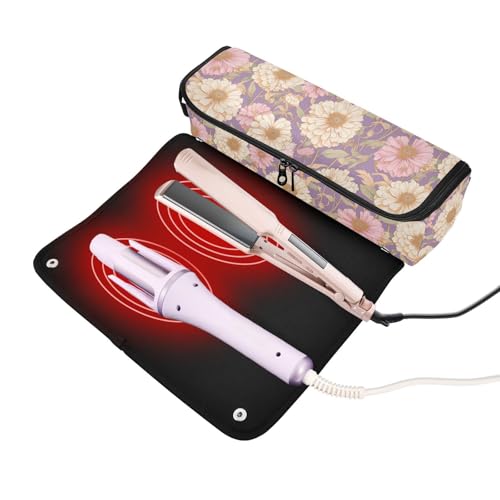 Bolsa de viaje resistente al calor para herramientas de cabello miniatura 2