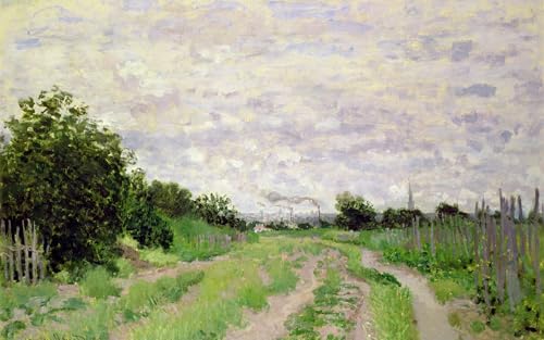 Décoration de la Chambre avec le Tableau Imprimé Claude Monet pour une Ambiance Apaisante