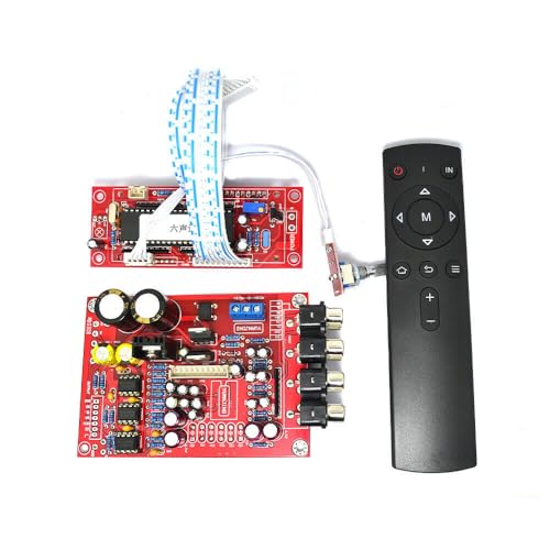 Carte d'amplificateur préampli 6 canaux Q-BAIHE M62446 avec télécommande de volume