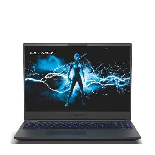 ERAZER Major X20 MD62614 - Portátil Gaming 16' QHD+, Intel Core i7-14700HX, 16GB RAM, 1TB SSD, NVIDIA GeForce RTX 4070, Windows 11 Home, Gris - Teclado QWERTY Español