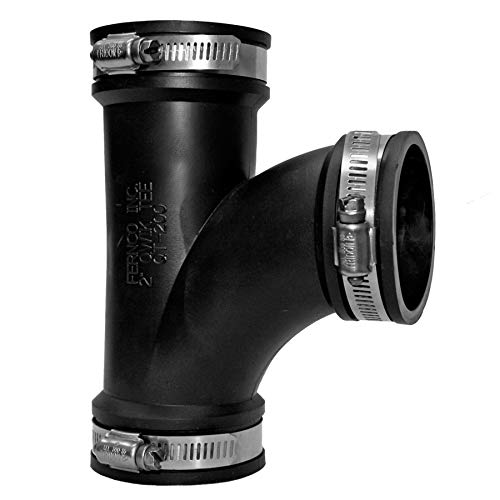 Eazy Connector Tee 1.5"", Black, 1.5 inches - Image 2