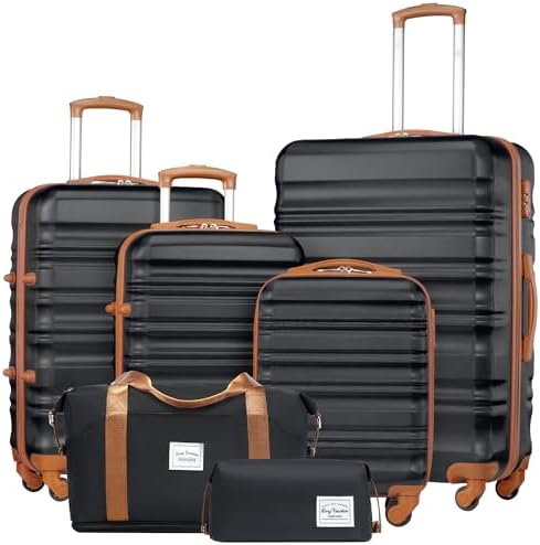 LONG VACATION Luggage Set 4 Piece... LONG VACATION Luggage Set 4 Piece...
