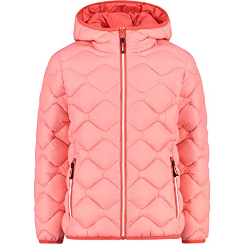 CMP - Kid G Jacket Fix Hood, Girl, Flamingo, 176