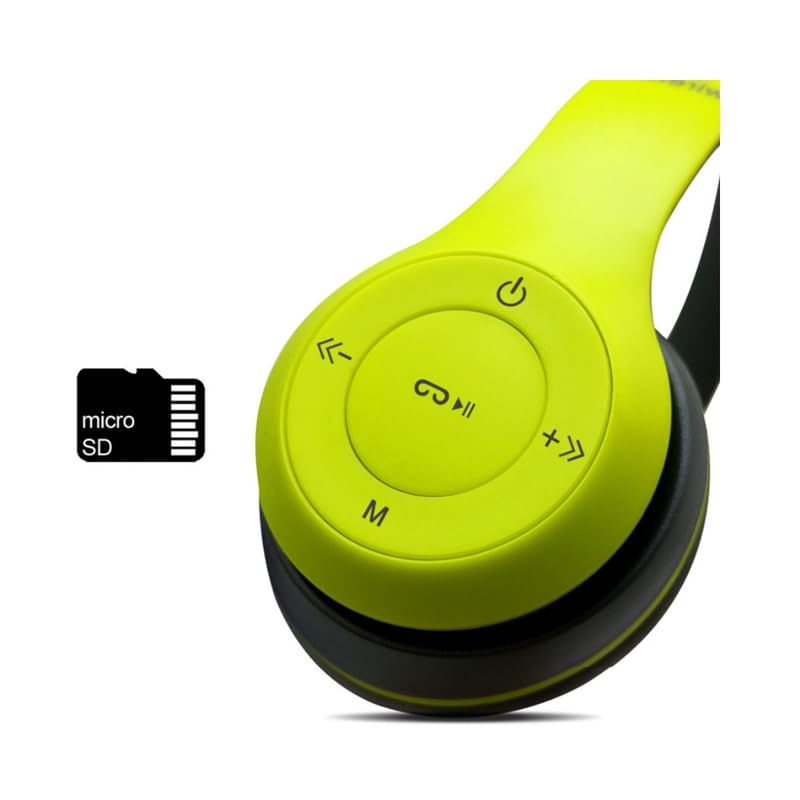 Image of P47 Wireless iC-06 Headphone with Mic & SD Card Slot Bluetooth Headset
