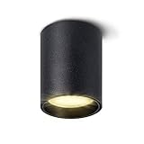 tobishop Inklusive sparsamen 230V LED Leuchtmittel GU10 mit 3 Watt Stromverbrauch, warmweißer Lichtfarbe - Fassung liegt bei
