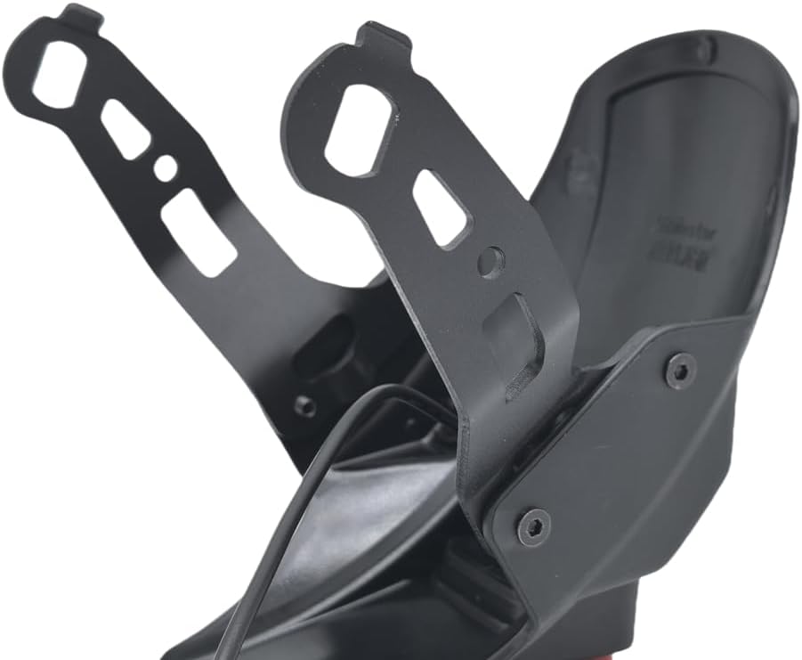 Original Rear Fender Set for Kugoo Kirin KuKirin G2 Master Electric Scooter Rear Mudguard with Bracket Tail Light Replace Parts