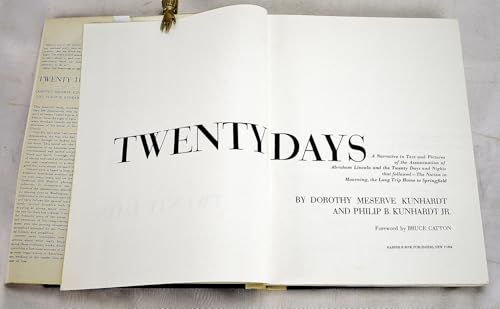 Twenty days: A narrative in Text and Pictures o... B0006AXY3Y Book Cover