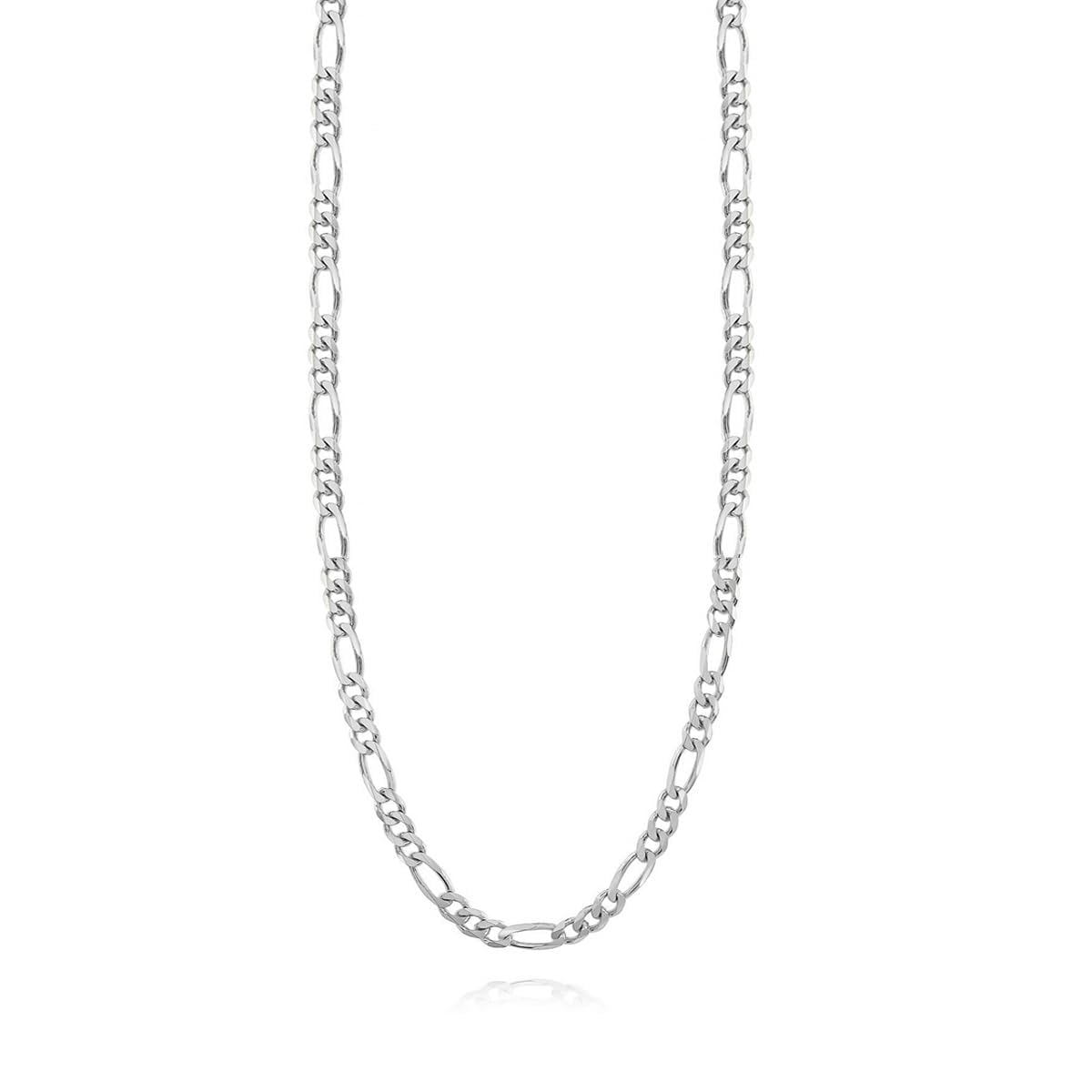 See full amazon price history chart for Amazon Brand - Nora Nico 925 Sterling Silver BIS Hallmarked Italian 3.5MM Solid Diamond-Cut Figaro Link Chain Necklace for Men and Women 26 Inches Amazon Brand - Nora Nico 925 Sterling Silver BIS Hallmarked Italian 3.5MM Solid Diamond-Cut Figaro Link Chain Necklace for Men and Women 26 Inches (B0CQX71QHF) Amazon Price History, Amazon Price Tracker