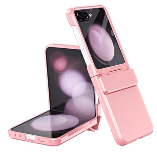 Etui Samsung Galaxy Z Flip 5 charniere premium antichoc integral rose