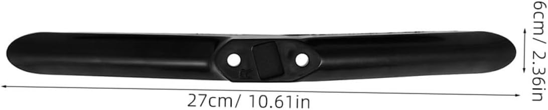 Tv Stand Legs with Screws for 55 Inch Tvs, Stable Black Plastic Tabletop Television Support Feet, Heavy Duty Replacement Base for Bedroom and Living Room Use