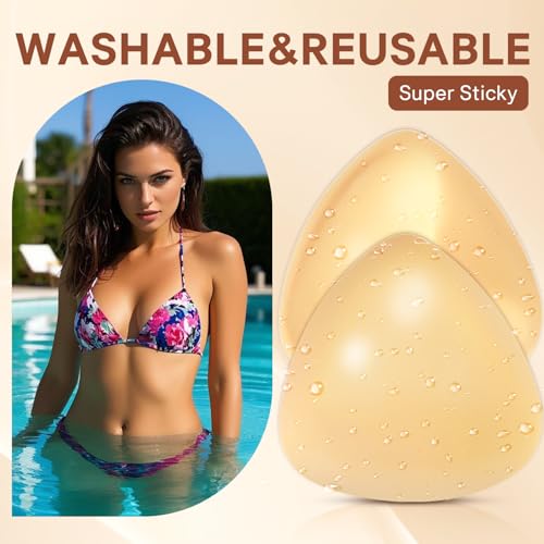 Push up Sticky Bra Pads Inserts,Double Sided Sticky Bra Inserts,Swimsuit Sticky Bra Inserts,Instant Adhesive Bra4
