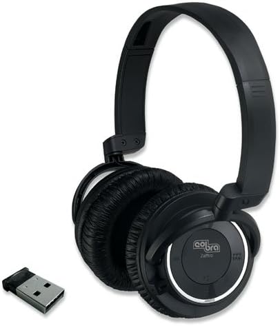Cobra Zaffiro - Cuffia Stereo Senza Fili, Bluetooth e Batteria  Ricaricabile, Nero : Amazon.it: Elettronica