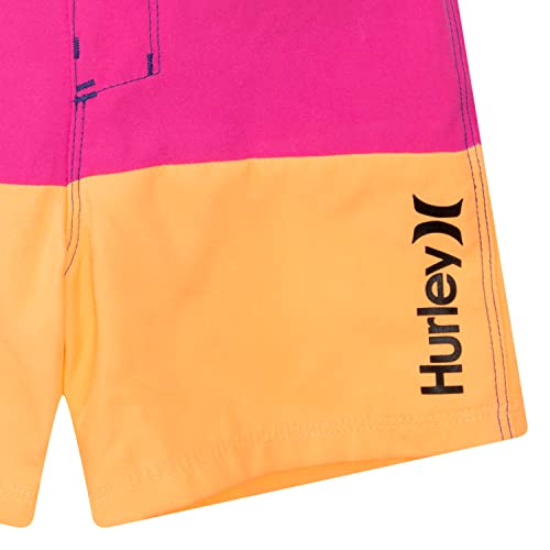Bermudas Hurley para niño azul evitan desgaste en juegos de 4 años 4