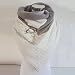 Briskorry Schal Damen Winter-Dreieckschal mit Knopf Klassischer Dreieckstuch Baumwollschal Winterschal Einfarbig Warm Weich Frauenschal Schlupfschal Halstücher