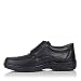 LUISETTI 20412 Zapato Velcro Hombre Negro 43