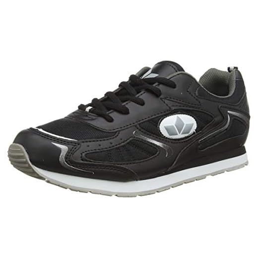 Lico Nelson, Zapatillas de Deporte para Hombre, Negro (Schwarz/Gr Schwarz/Gr), 40 EU