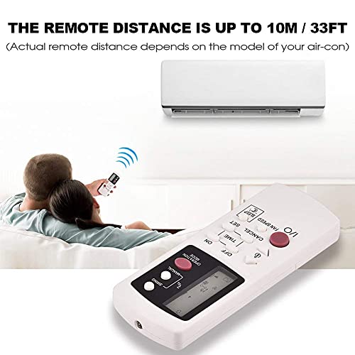 Image of Ehop GZ-1002A-E3 Compatible Remote Control for Voltas Air Conditioner VE-39 (Please Match The Image with Your existing or Old Remote Before Ordering)