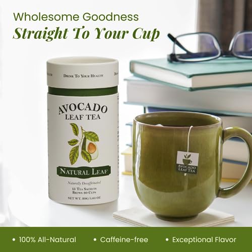 Avocado Leaf Tea 2 Pack – Caffeine-Free Herbal Tea for Immune Support, Smooth Taste & Daily Wellness - Image 7
