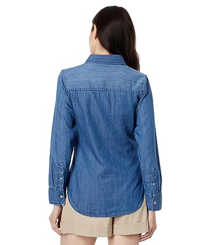 U.S. POLO ASSN. USPA Denim Shirt Medium Wash XS2