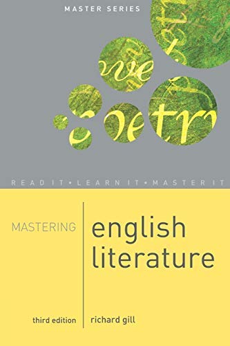 Image of By Richard Gill - Mastering English Literature (Palgrave Master Series) (3rd edition)