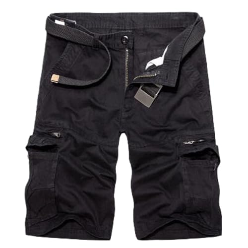 Short homme coton léger cargo multipoches pour éviter la chaleur de l'été