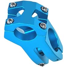 Thin Aluminum Alloy Cycle Stem 1 inch 25.4 mm Short Handlebar Children Velocypade and Quick Install Cycle Stem