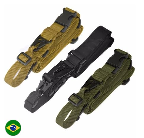 Bandoleira Tática - 3 Pontas (Verde)